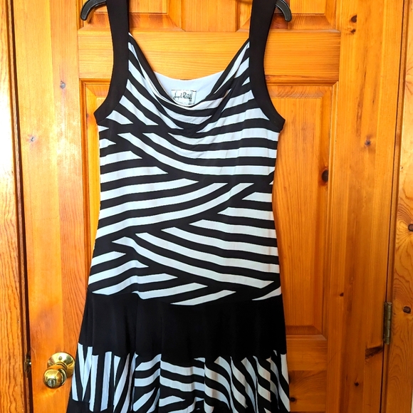 Ribkoff dress, black and white - Picture 1 of 4